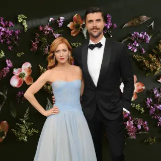 Brittany Snow and Tyler Stanaland