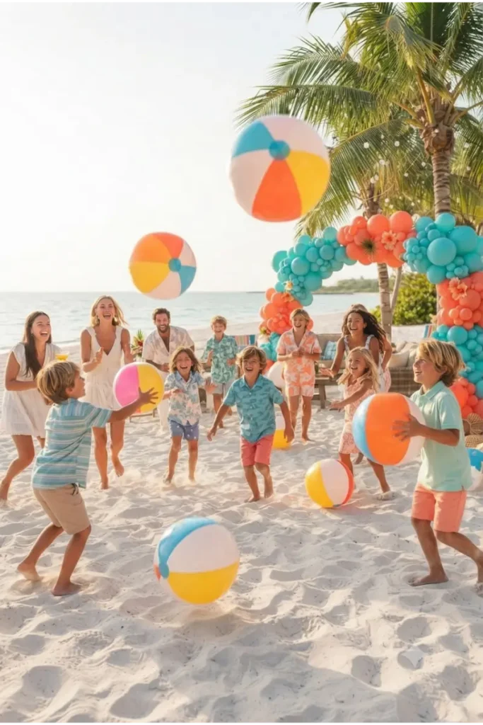 Plan a Beach Ball Game