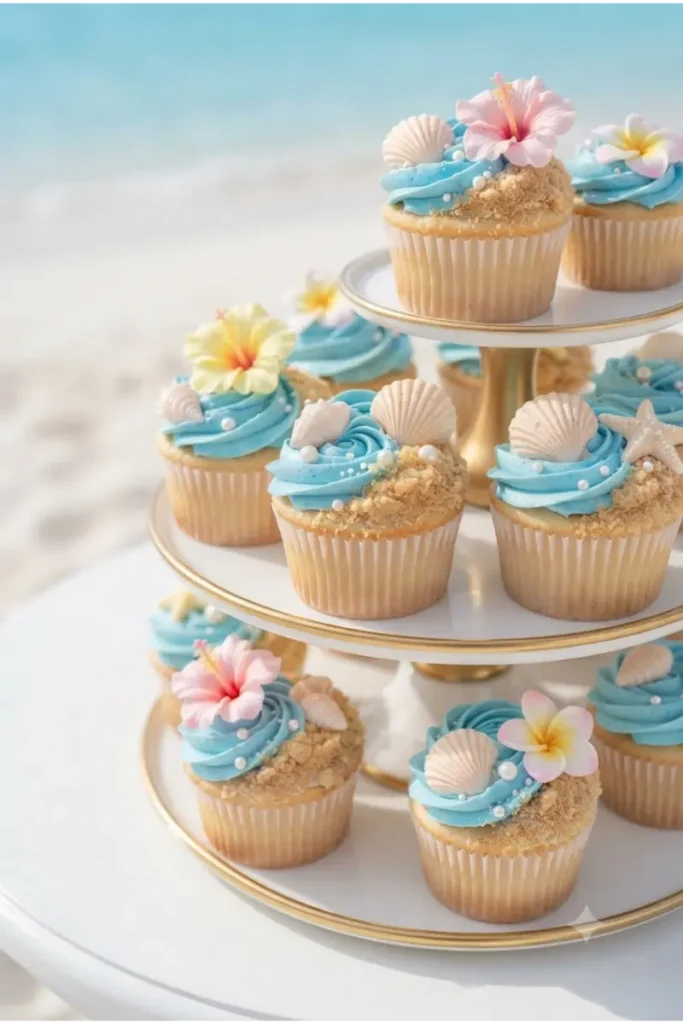 Make Ocean-Themed Cupcakes