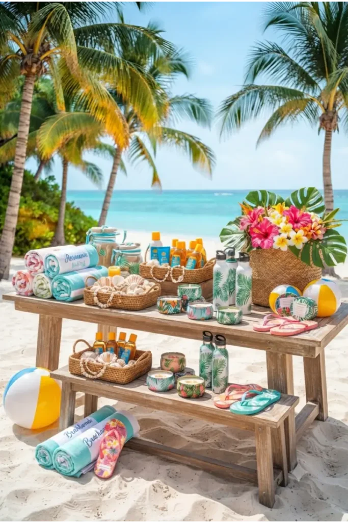 Give Guests Beach-Themed Party Favors