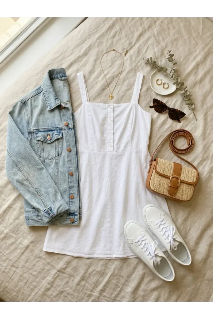 Short White Sundresses for Casual Days