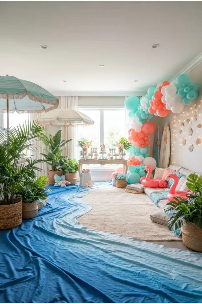 Host an Indoor Beach Party