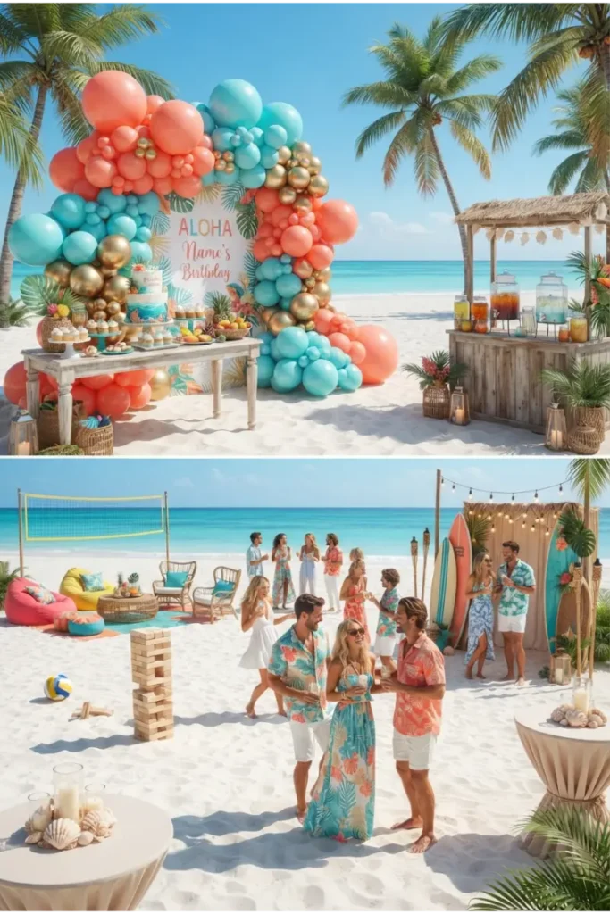 Create a Complete Beach Party Experience