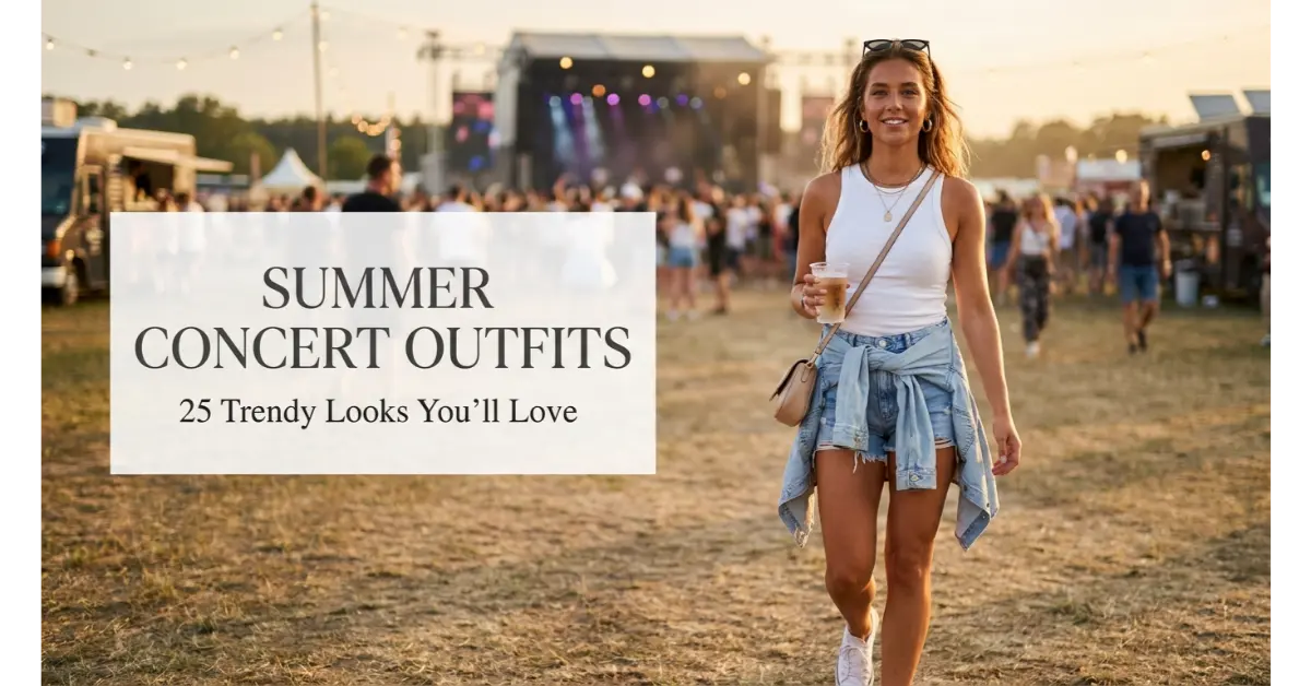 Summer Concert Outfit Ideas: 30 Stylish Looks You'll Want to Wear This Season 2 Summer Concert Outfit Ideas