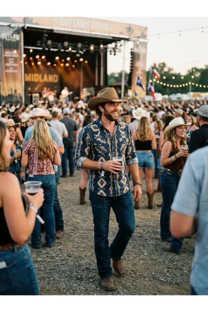 Cowboy Outfit for a Country Concert