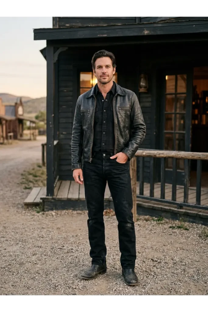 All-Black Cowboy Outfit