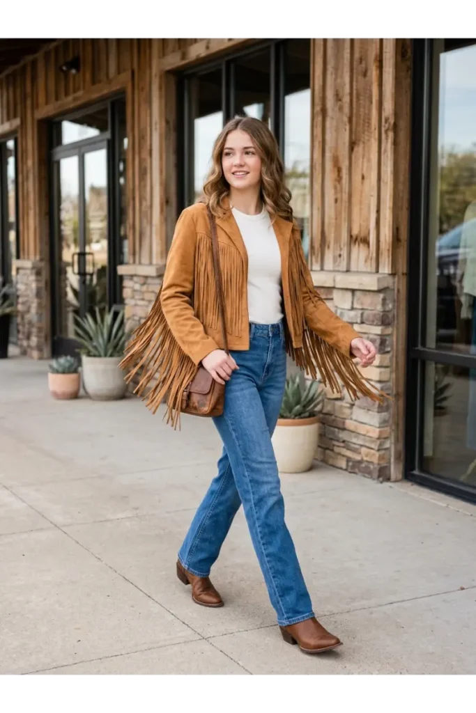 Cowboy Outfits for Women: Stylish Western Looks That Feel Modern 24 Fringe as the Statement Piece