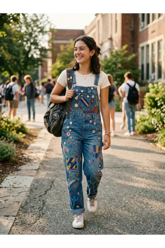 Senior Spirit Jeans and Pants: 25 Creative Ideas for Senior Year, Homecoming & School Spirit 24 Overalls with Personalized Senior Details