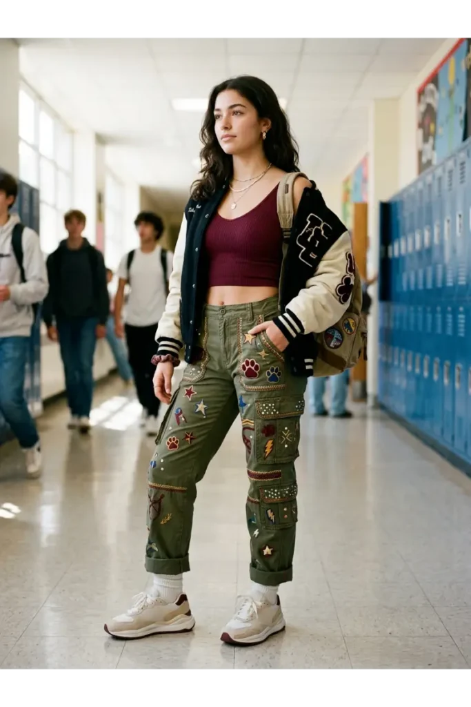 Senior Spirit Jeans and Pants: 25 Creative Ideas for Senior Year, Homecoming & School Spirit 9 School Spirit Cargo Pants
