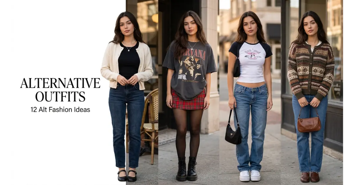 Alternative Outfits: 12 Alt Fashion Ideas for Every Style 4 alternative outfits