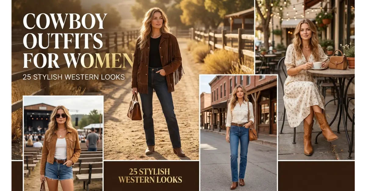 Cowboy Outfits for Women: Stylish Western Looks That Feel Modern 9 cowboy outfit for women