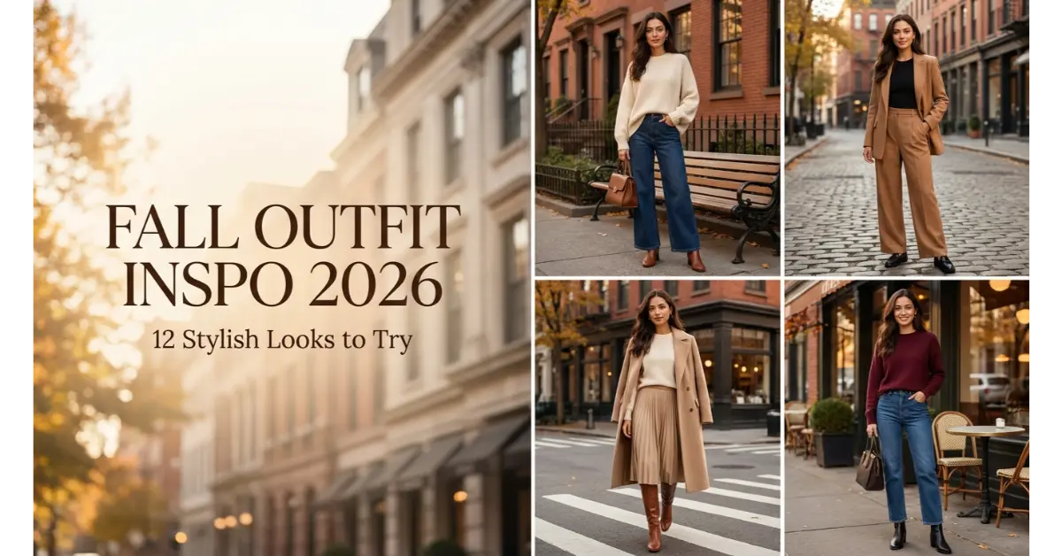 Fall Outfit Inspo 2026: 12 Stylish Looks to Try This Season 6 fall outfit inspo 2026