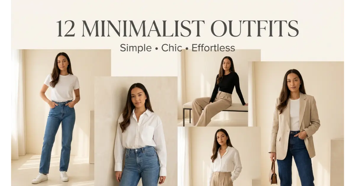 Minimalist Outfits Women: 12 Chic Looks for Everyday Style 2 minimalist outfit women