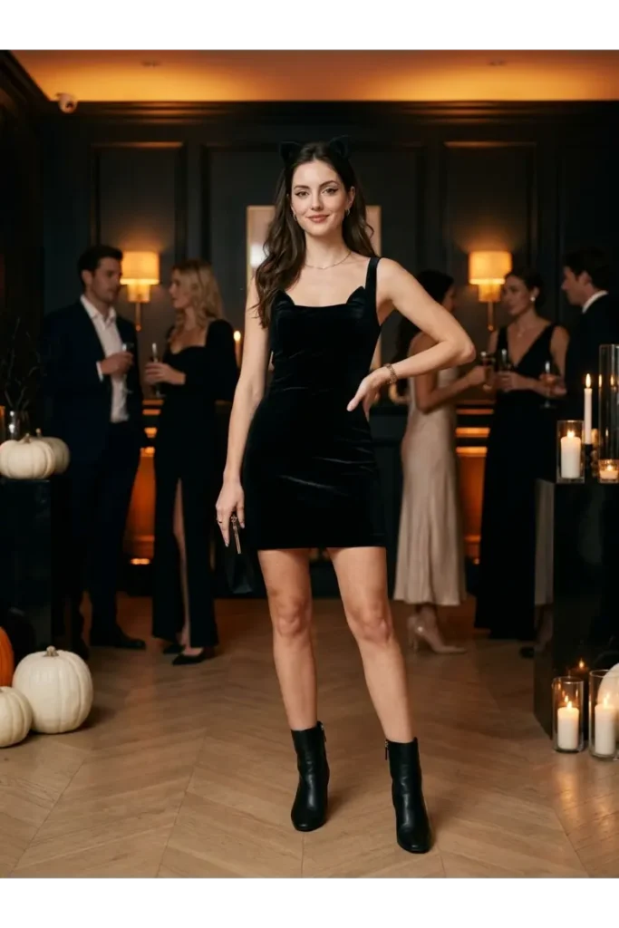 1. Black Cat Costume