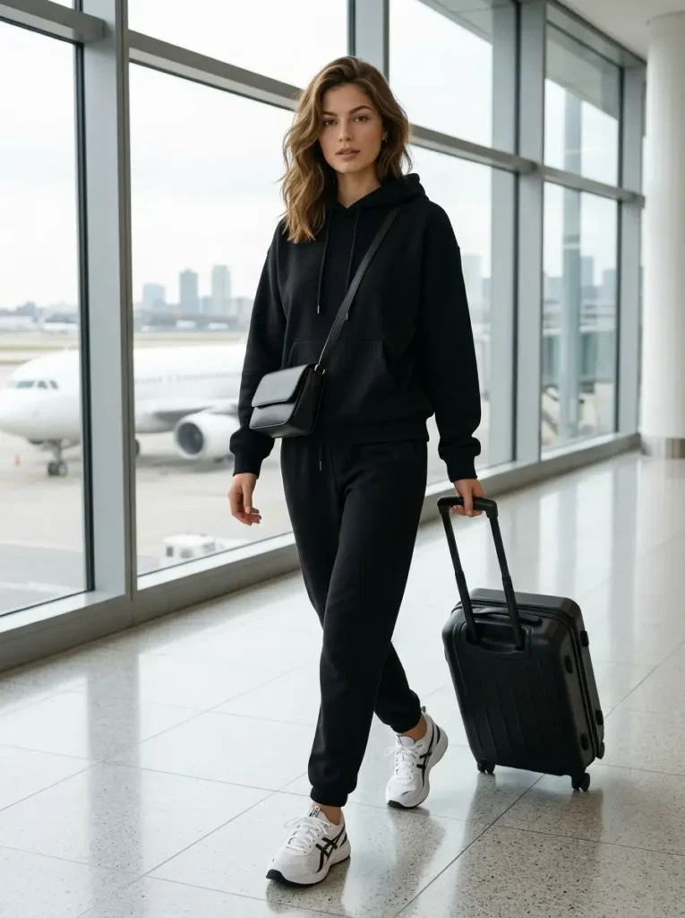 11 — Black Hoodie with Joggers