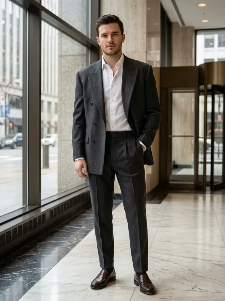 5 — Oversized Blazer with Trousers
