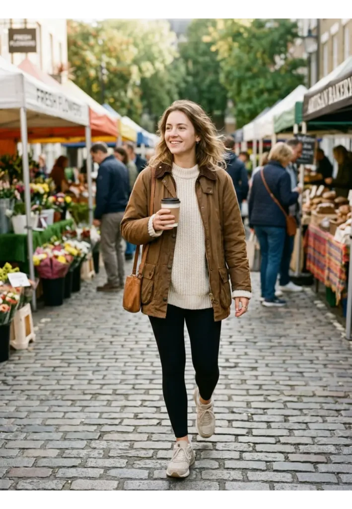 5. Barn Jacket with Leggings