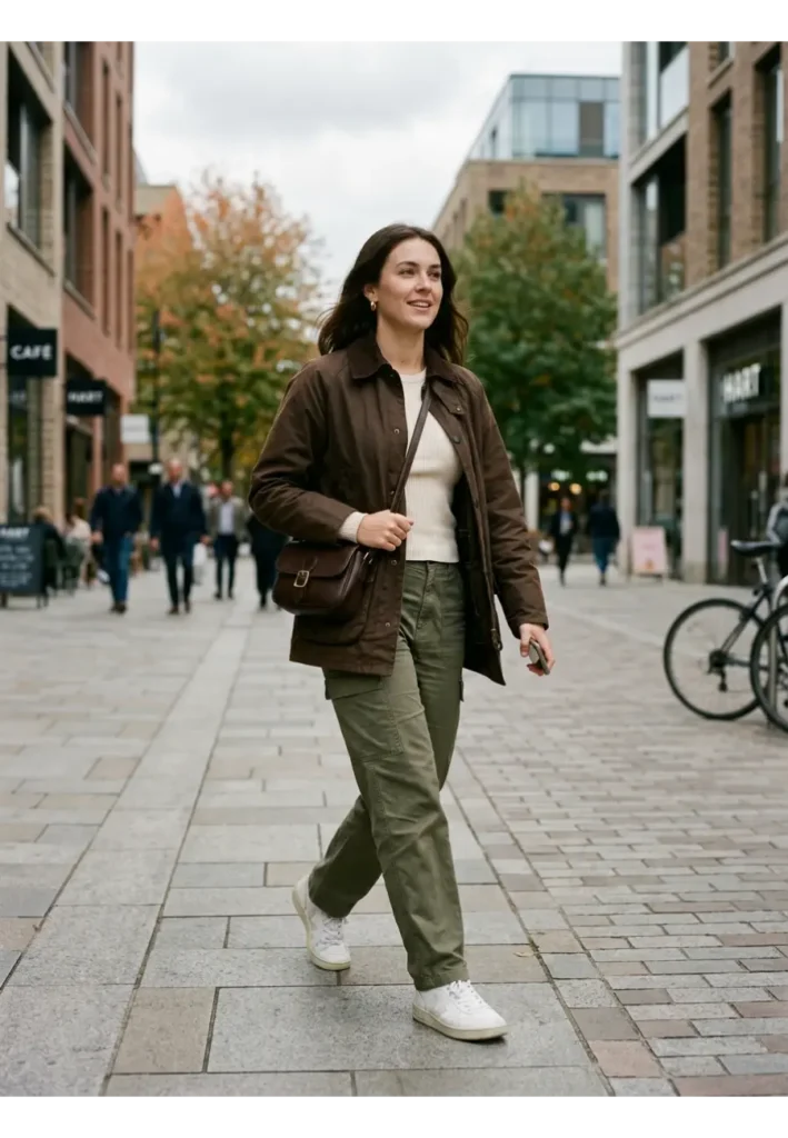 8. Barn Jacket with Cargo Pants