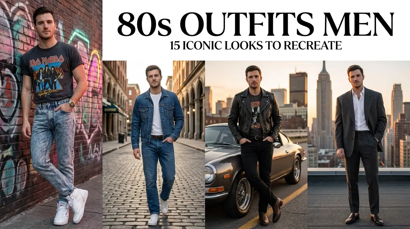 80s outfit men