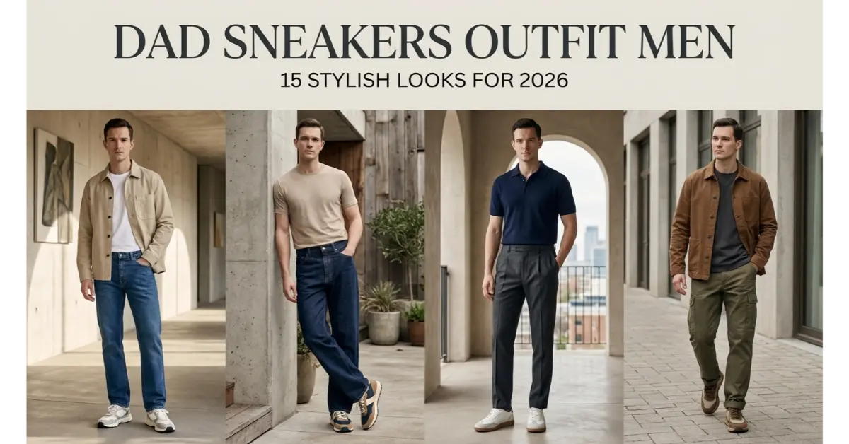 Dad Sneakers Outfit Men: 15 Stylish Looks for 2026