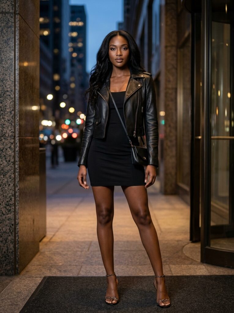 Woman wearing black fashion outfit 20260919203002