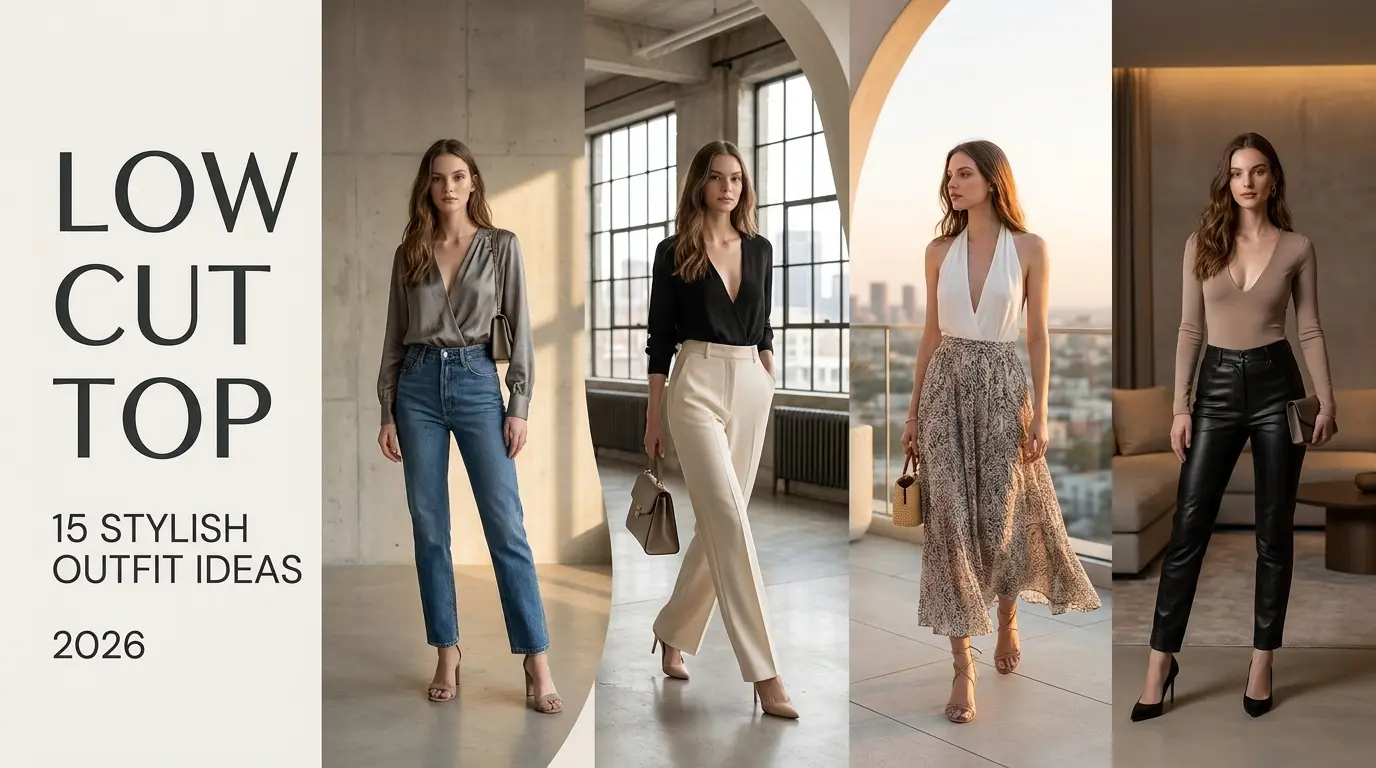 Low Cut Top: 15 Stylish Outfit Ideas for Women in 2026