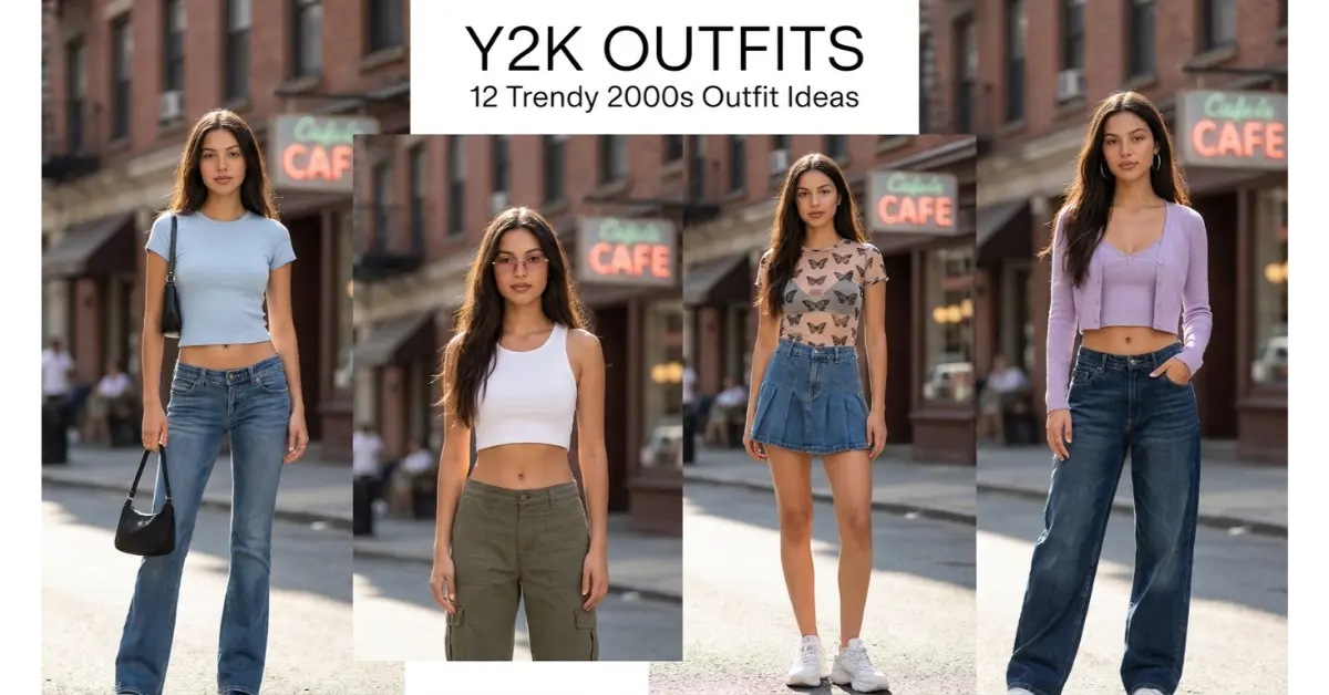 Y2K Outfits: 12 Trendy Outfit Ideas to Bring Back the 2000s 1 y2k outfits